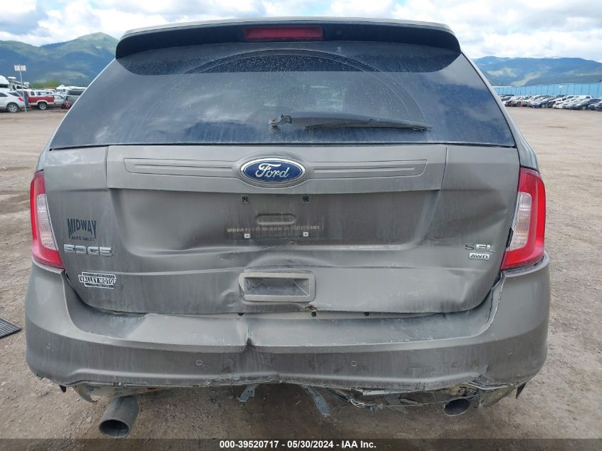 2012 Ford Edge Sel VIN: 2FMDK4JC6CBA42828 Lot: 39520717