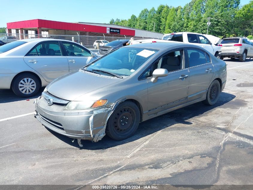 1HGFA16506L102083 | 2006 HONDA CIVIC