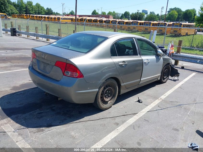 1HGFA16506L102083 | 2006 HONDA CIVIC