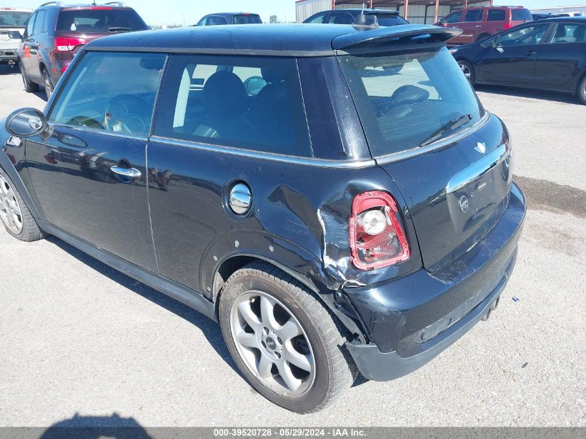 2008 Mini Cooper S VIN: WMWMF73518TT89108 Lot: 39520728