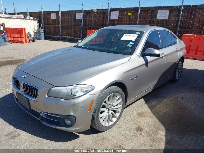 2014 BMW 528I VIN: WBA5A5C52ED503596 Lot: 39520738