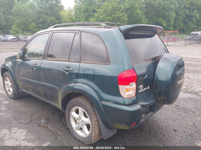 2003 Toyota Rav4 VIN: JTEHH20V530258727 Lot: 39520740