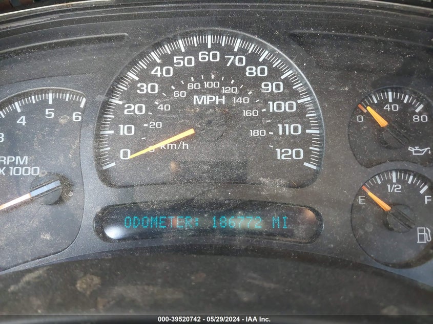 2003 Chevrolet Silverado 1500Hd Ls VIN: 1GCGC13U83F122004 Lot: 39520742