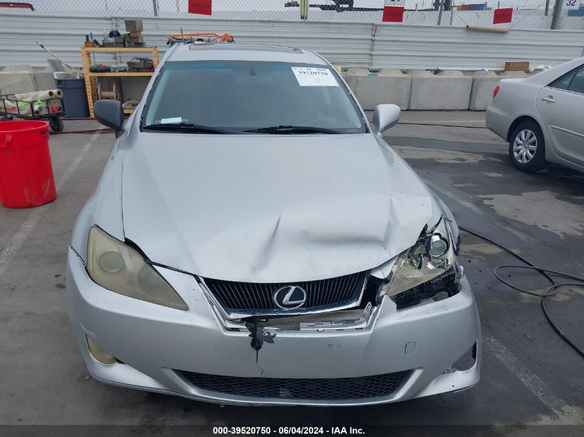 2007 Lexus Is 250 VIN: JTHCK262972018795 Lot: 39520750