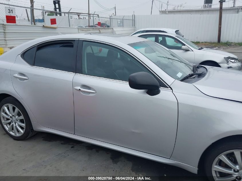2007 Lexus Is 250 VIN: JTHCK262972018795 Lot: 39520750