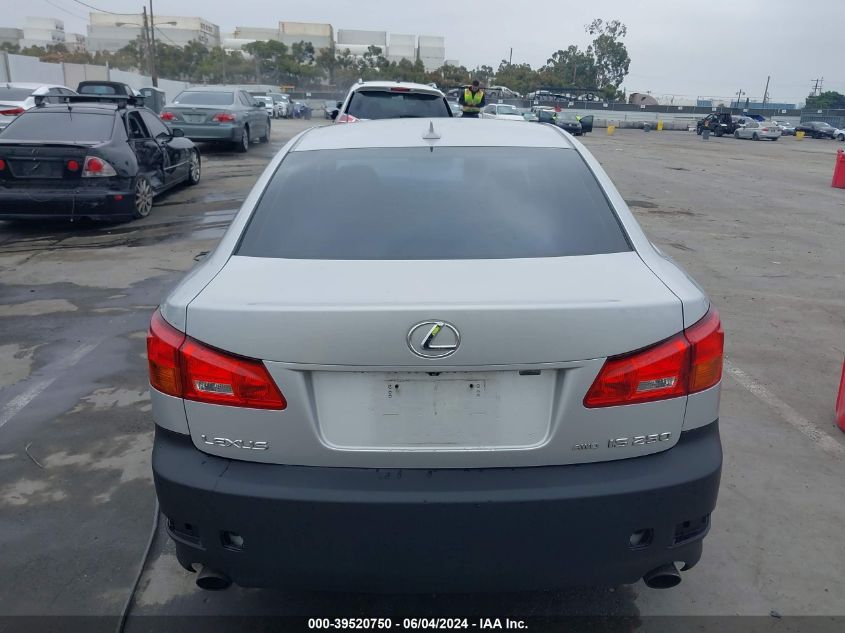 2007 Lexus Is 250 VIN: JTHCK262972018795 Lot: 39520750