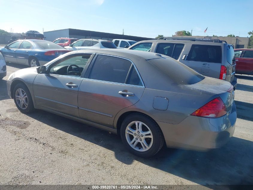 2007 Honda Accord 2.4 Ex VIN: 1HGCM56807A062063 Lot: 39520761