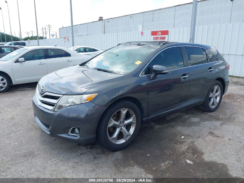 2013 Toyota Venza Xle V6 VIN: 4T3ZK3BB1DU056189 Lot: 39520786