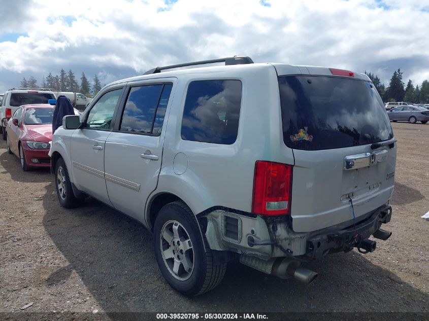 2009 Honda Pilot Touring VIN: 5FNYF48909B051511 Lot: 39520795