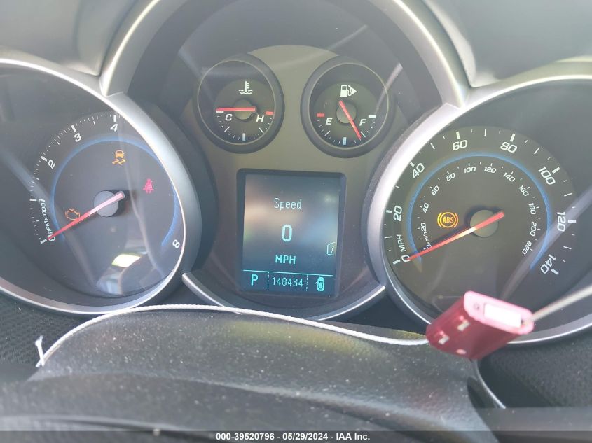 2011 Chevrolet Cruze 1Lt VIN: 1G1PF5S98B7134912 Lot: 39520796