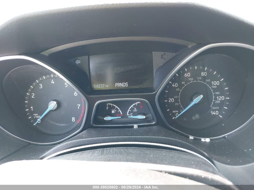 2018 Ford Focus Titanium VIN: 1FADP3J21JL244194 Lot: 39520802