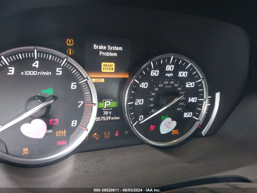 2018 Acura Tlx VIN: 19UUB1F33JA005810 Lot: 39520811