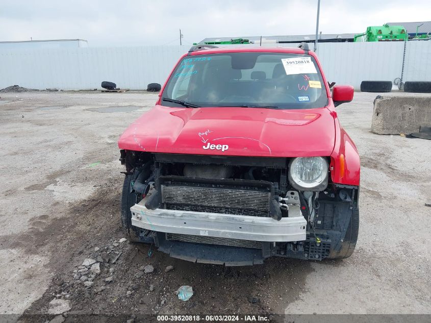 2018 Jeep Renegade Latitude Fwd VIN: ZACCJABB8JPJ22466 Lot: 39520818