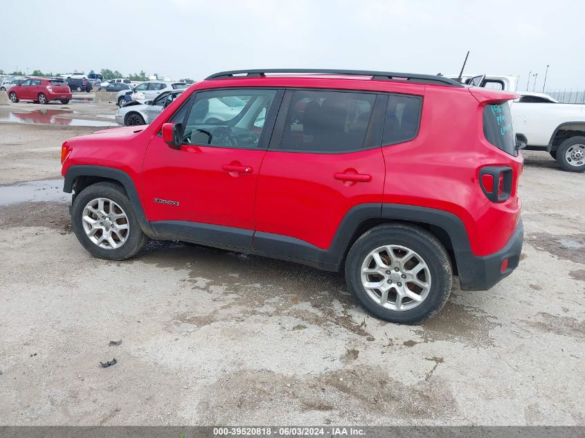 2018 Jeep Renegade Latitude Fwd VIN: ZACCJABB8JPJ22466 Lot: 39520818