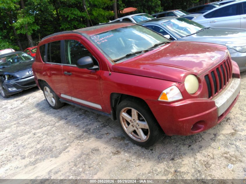 2007 Jeep Compass Limited VIN: 1J8FT57W97D205918 Lot: 39520826