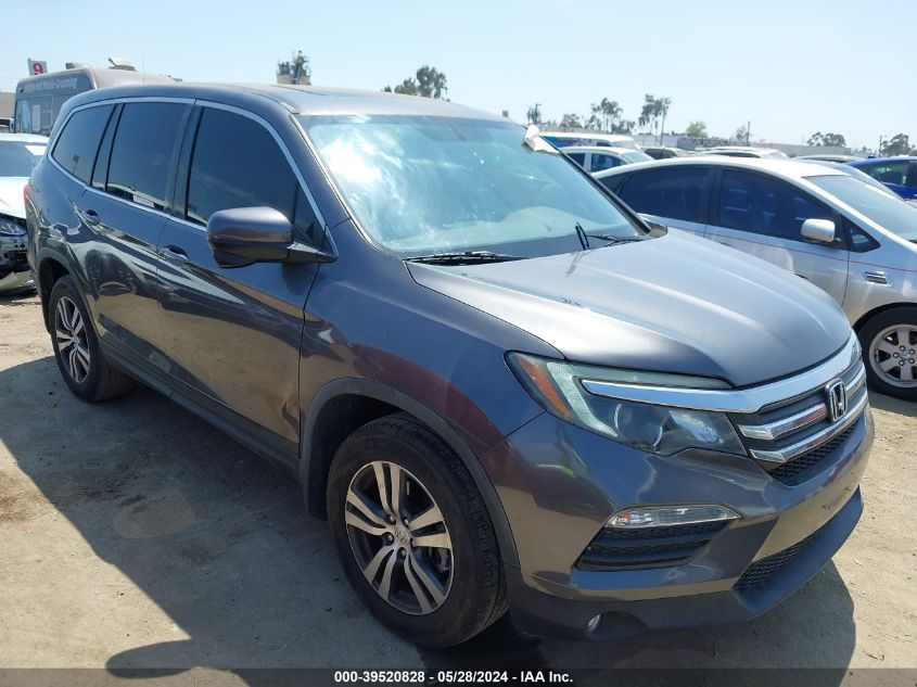 2018 Honda Pilot Ex-L VIN: 5FNYF5H53JB013455 Lot: 39520828