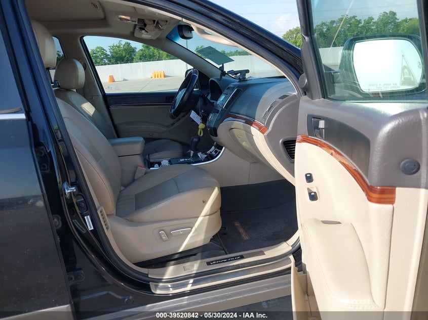 2012 Hyundai Veracruz Limited VIN: KM8NU4CC1CU188107 Lot: 39520842