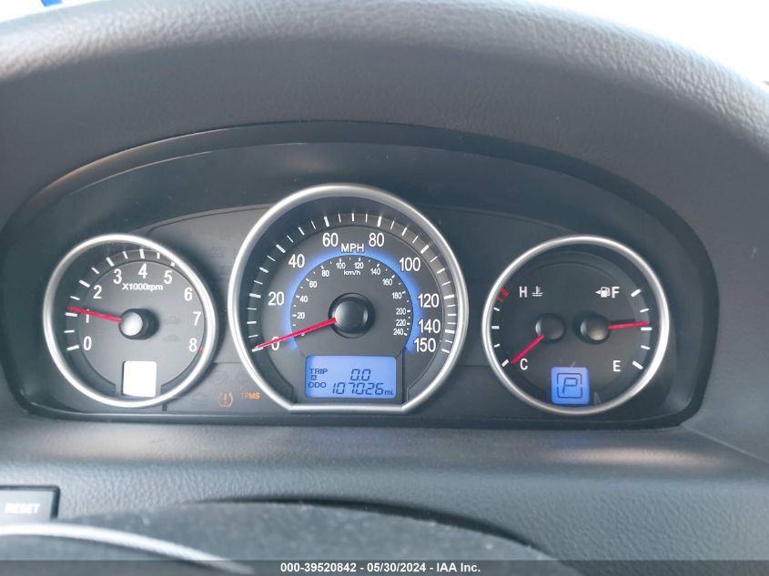 2012 Hyundai Veracruz Limited VIN: KM8NU4CC1CU188107 Lot: 39520842