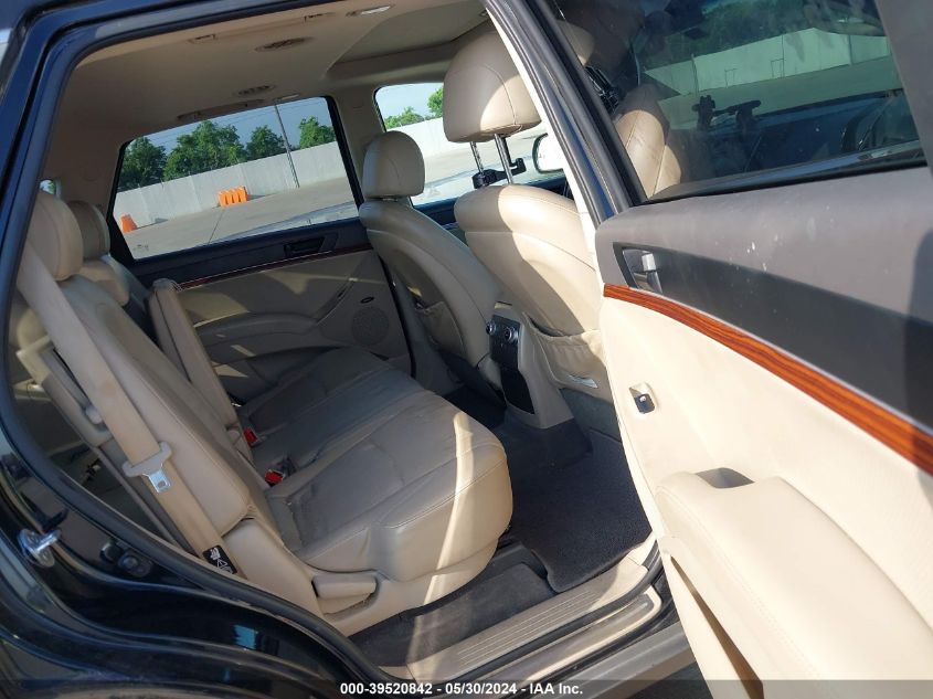 2012 Hyundai Veracruz Limited VIN: KM8NU4CC1CU188107 Lot: 39520842