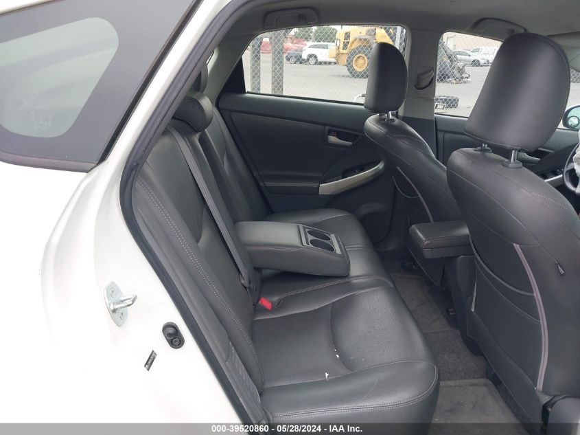 2011 Toyota Prius Two VIN: JTDKN3DU3B5249021 Lot: 39520860