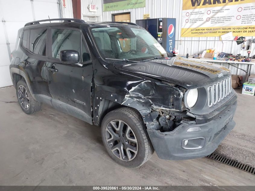 2015 Jeep Renegade Latitude VIN: ZACCJBBT6FPC08528 Lot: 39520861