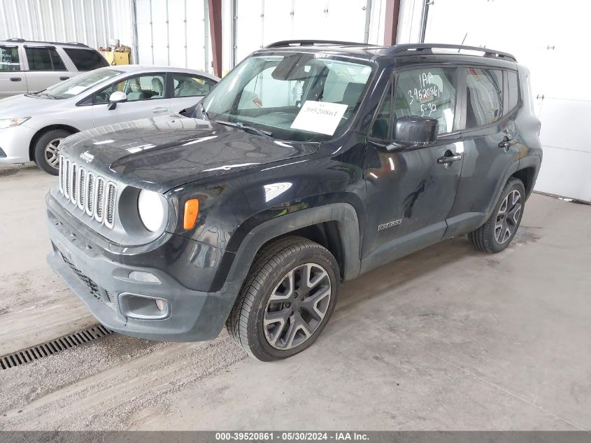 2015 Jeep Renegade Latitude VIN: ZACCJBBT6FPC08528 Lot: 39520861