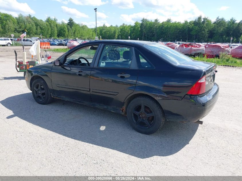 2007 Ford Focus S/Se/Ses VIN: 1FAFP34N37W100782 Lot: 39520866