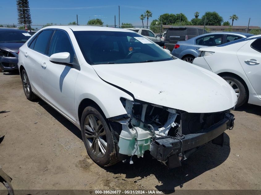 2016 Toyota Camry Se VIN: 4T1BF1FK6GU578897 Lot: 39520877