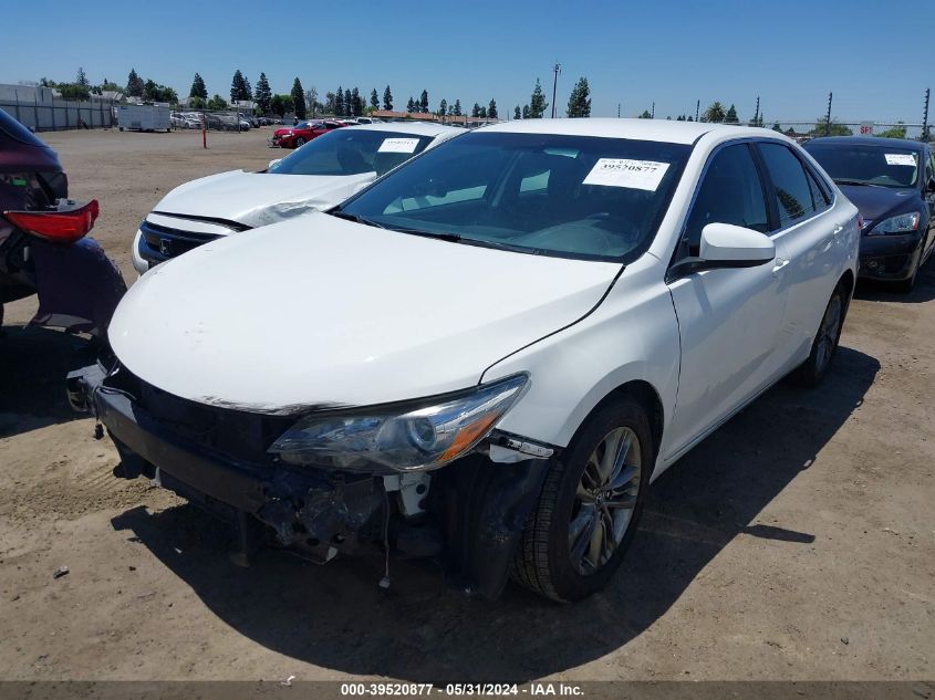 2016 Toyota Camry Se VIN: 4T1BF1FK6GU578897 Lot: 39520877