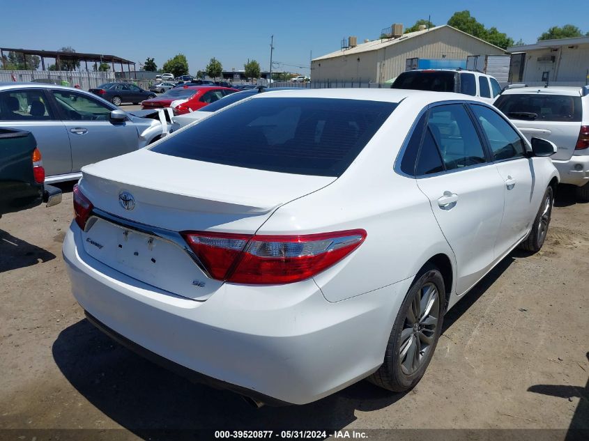 2016 Toyota Camry Se VIN: 4T1BF1FK6GU578897 Lot: 39520877