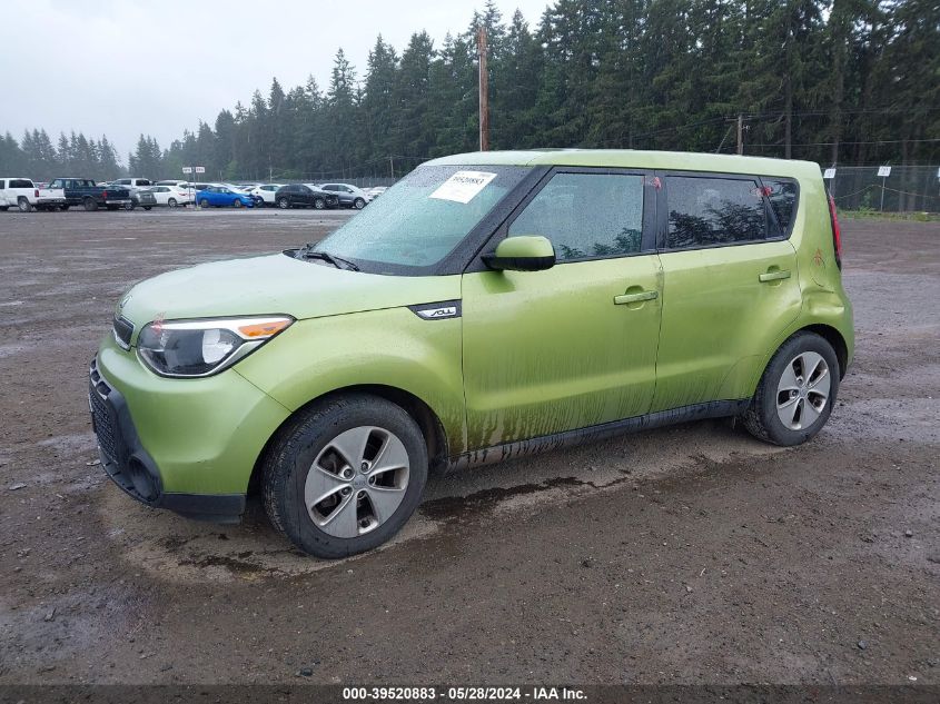 2015 Kia Soul VIN: KNDJN2A20F7783953 Lot: 39520883