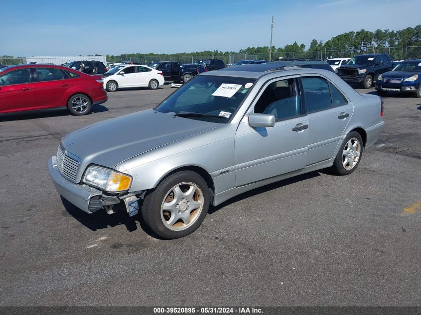 2000 Mercedes-Benz C 280 VIN: WDBHA29G2YA848591 Lot: 39520895