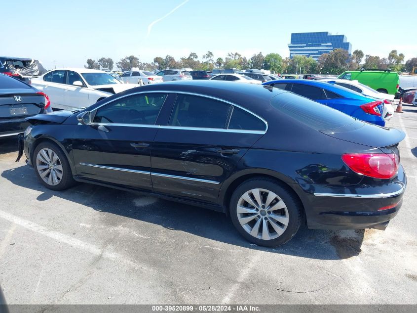 2011 Volkswagen Cc Sport VIN: WVWMP7AN1BE707016 Lot: 39520899