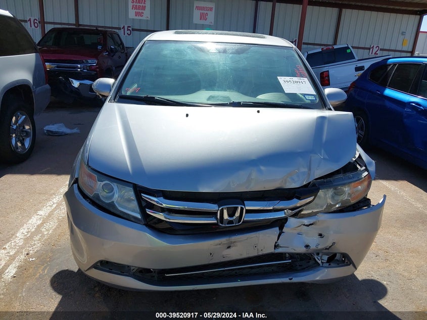 2017 Honda Odyssey Ex-L VIN: 5FNRL5H64HB010676 Lot: 39520917