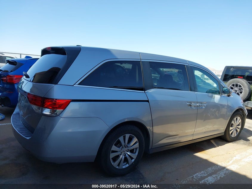 2017 Honda Odyssey Ex-L VIN: 5FNRL5H64HB010676 Lot: 39520917