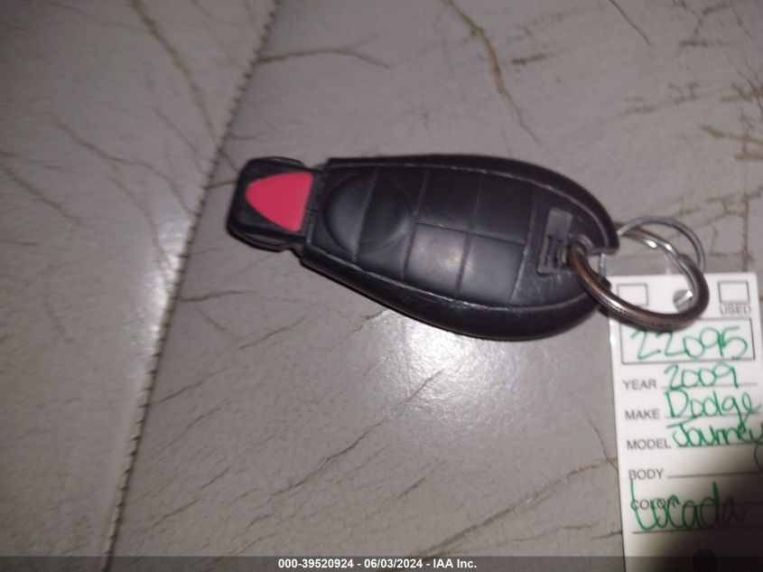 2009 Dodge Journey R/T VIN: 3D4GG67VX9T173171 Lot: 39520924