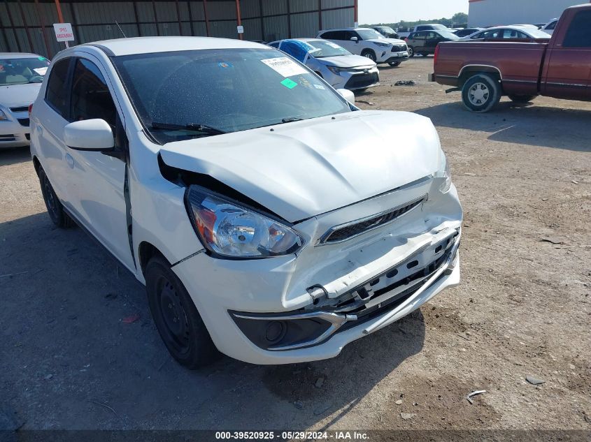 2019 Mitsubishi Mirage Rf VIN: ML32A3HJ0KH016677 Lot: 39520925