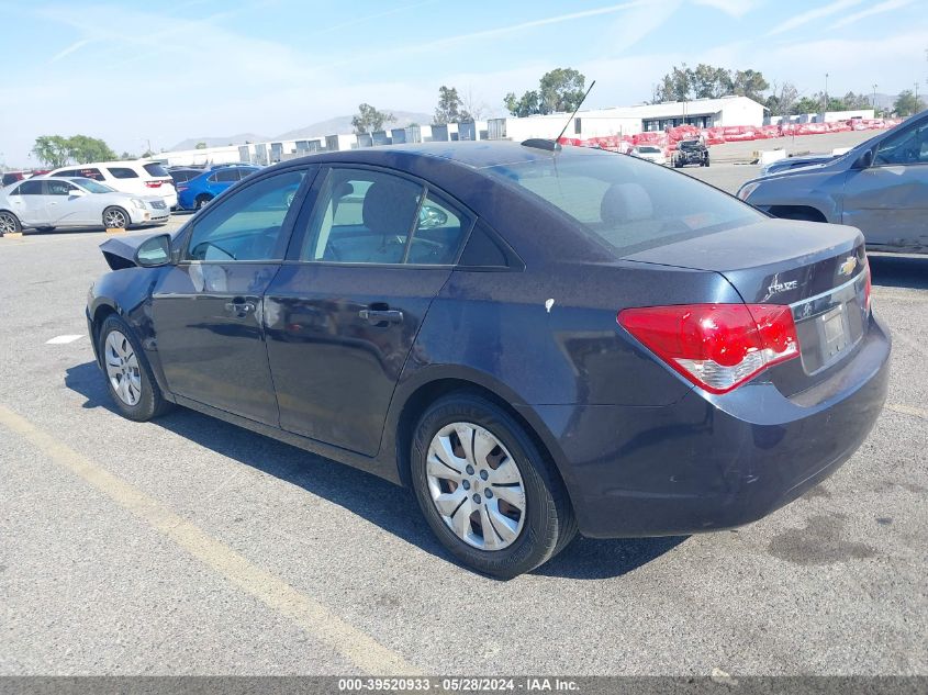 2016 Chevrolet Cruze Limited Ls Manual VIN: 1G1PB5SG7G7171287 Lot: 39520933