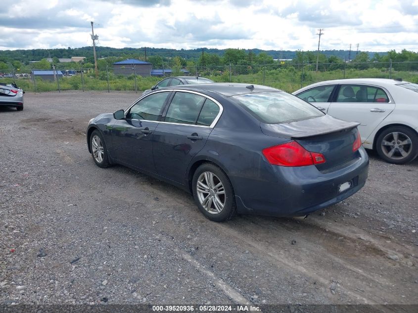 2011 Infiniti G37 Sport VIN: JN1CV6APXBM507032 Lot: 39520936