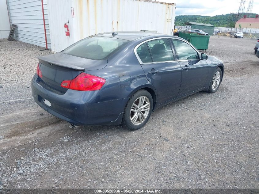 2011 Infiniti G37 Sport VIN: JN1CV6APXBM507032 Lot: 39520936