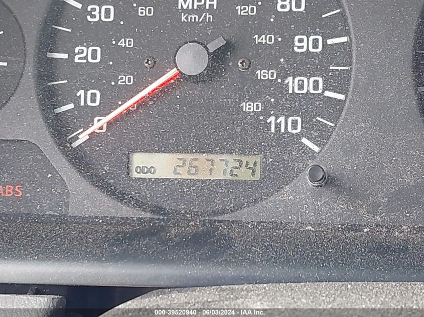 2001 Nissan Xterra Xe-V6 VIN: 5N1ED28T91C524022 Lot: 39520940