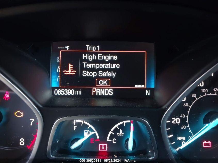 2018 Ford Escape Se VIN: 1FMCU0GD6JUA24870 Lot: 39520941