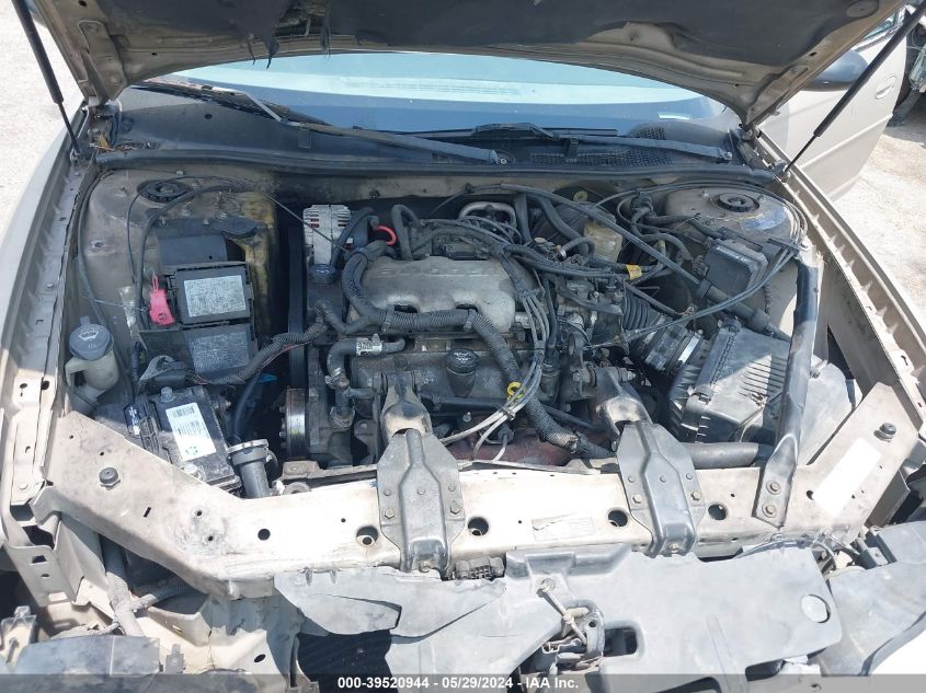 2003 Chevrolet Monte Carlo Ls VIN: 2G1WW12E439112262 Lot: 39520944