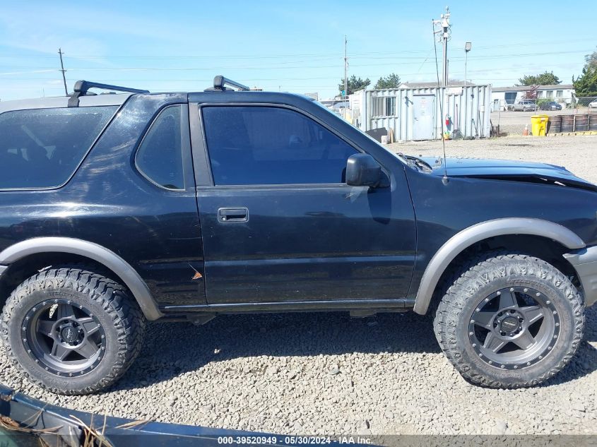 2002 Isuzu Rodeo Sport S 3.2L V6 Hard Top/S 3.2L V6 Soft Top VIN: 4S2CK57W224310228 Lot: 39520949