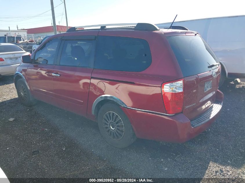 2009 Kia Sedona Lx VIN: KNDMB233196278283 Lot: 39520952