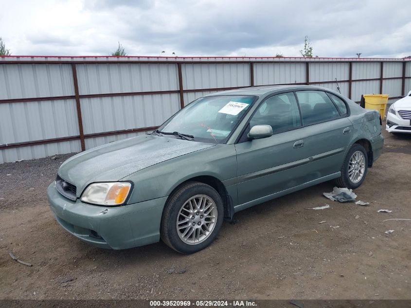 2003 Subaru Legacy L/L W/Special Edition Package VIN: 4S3BE635237208980 Lot: 39520969