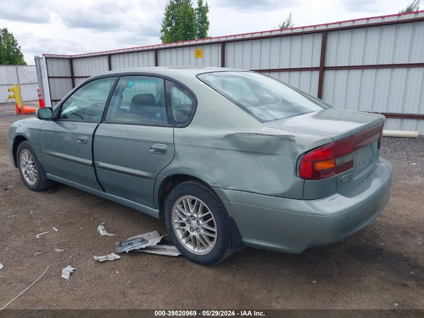 2003 Subaru Legacy L/L W/Special Edition Package VIN: 4S3BE635237208980 Lot: 39520969