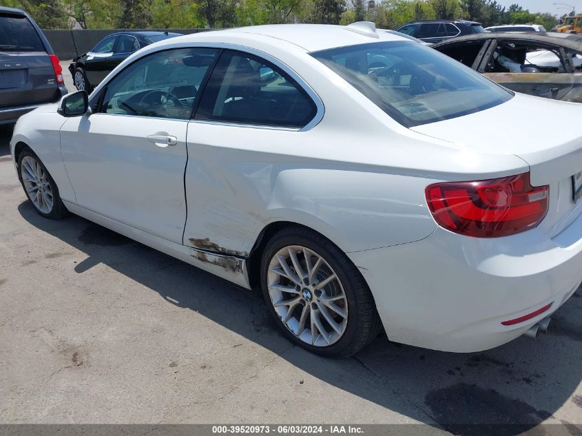 2014 BMW 228I VIN: WBA1F5C57EV255808 Lot: 39520973