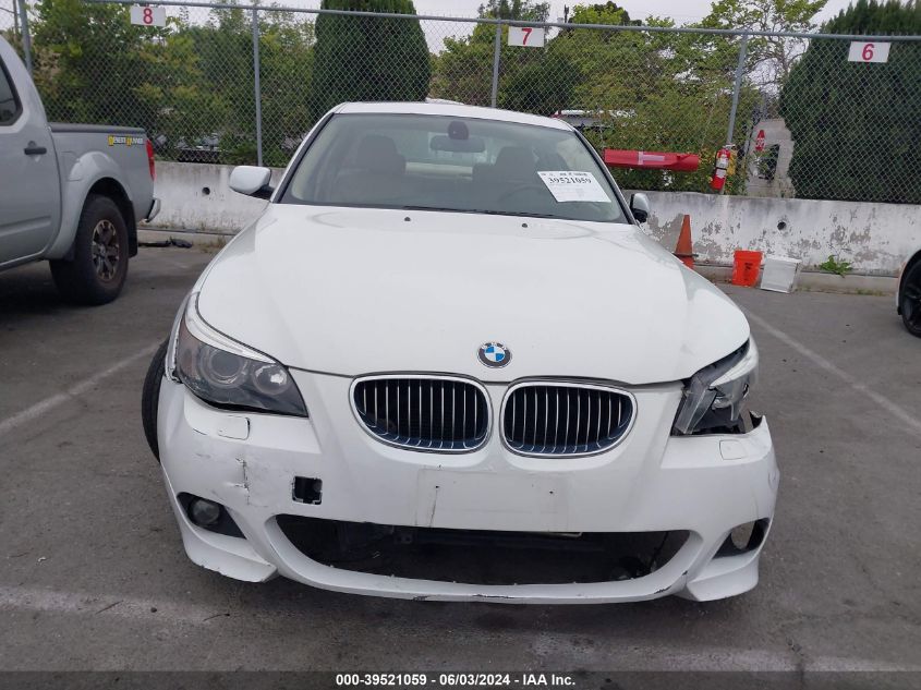 2006 BMW 530I VIN: WBANE73596CM41556 Lot: 39521059