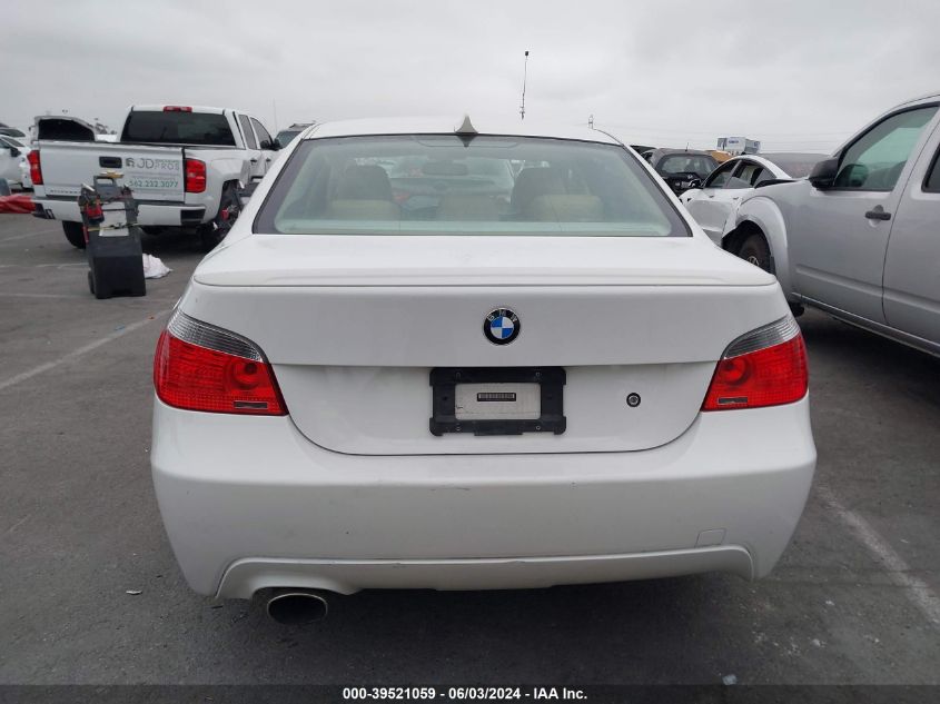 2006 BMW 530I VIN: WBANE73596CM41556 Lot: 39521059